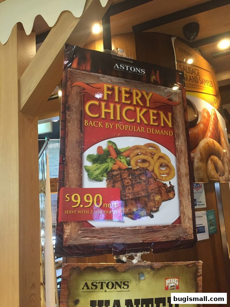 Astons: Fiery Chicken Special!