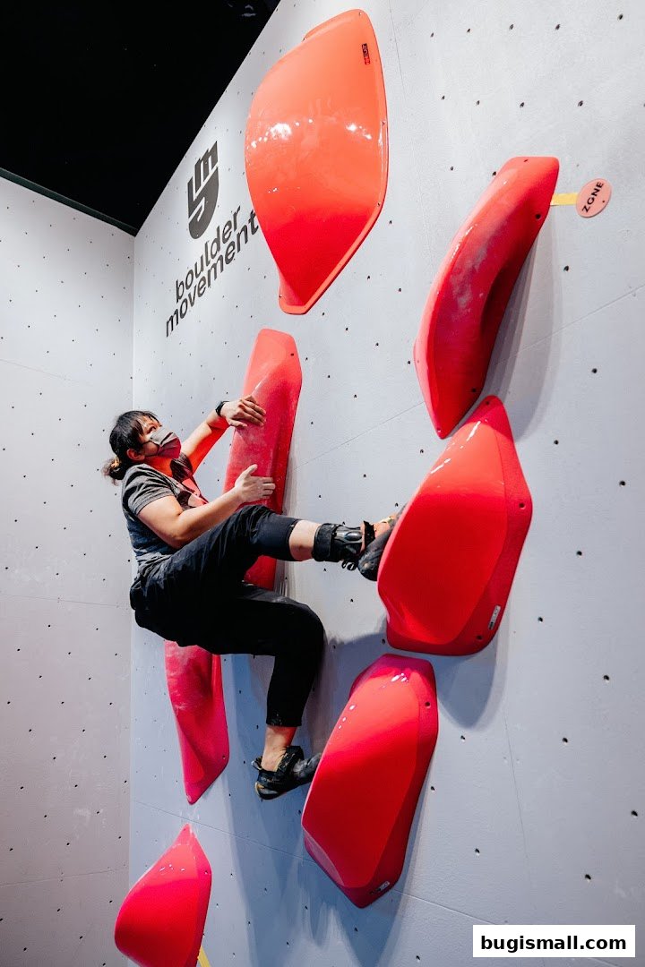 Conquer the Wall at Boulder Movement!