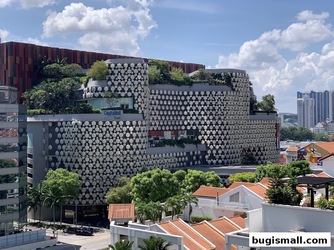 Discover CapitaMalls Asia Limited - Bugis's Unique Architecture