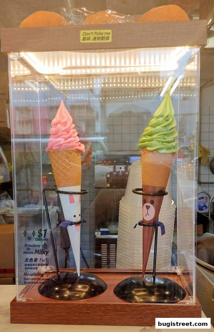 Delicious Soft Serve Ice Cream Cones!