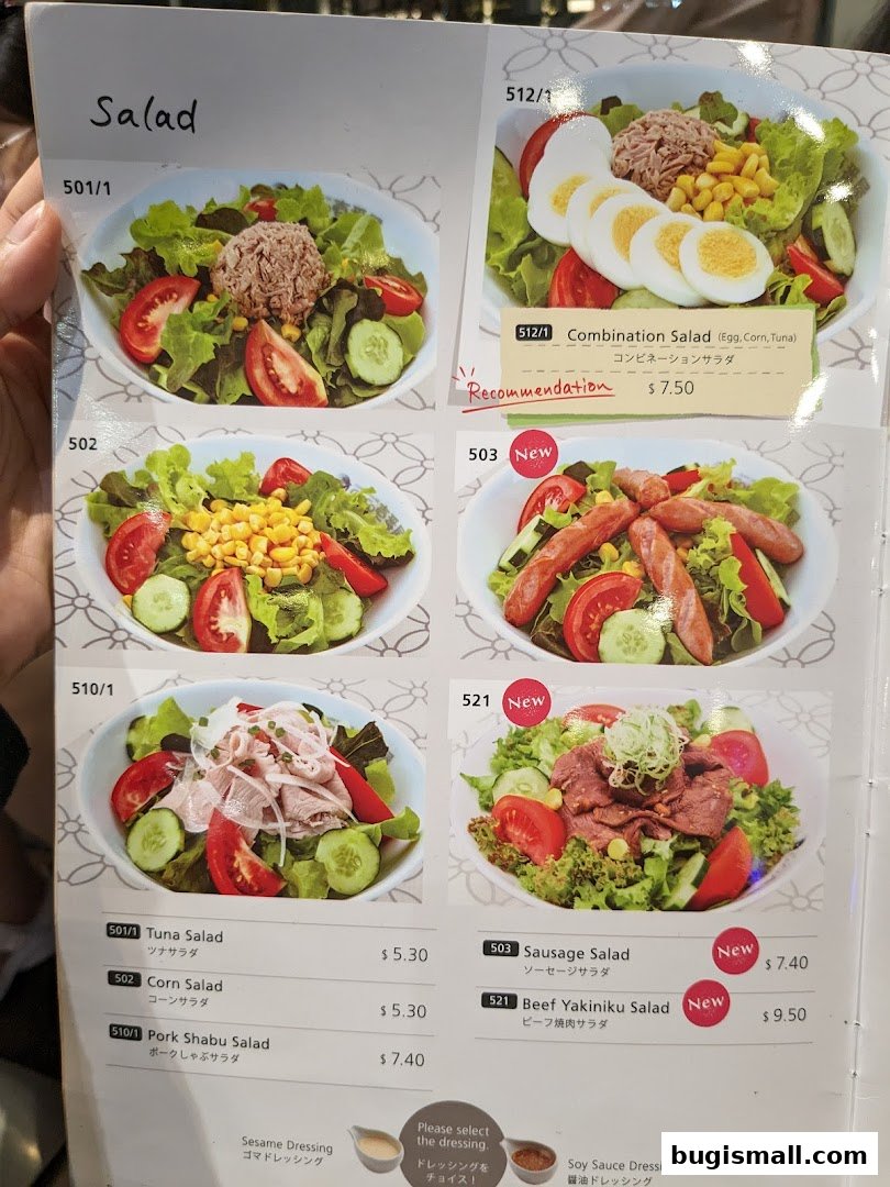 Fresh & Delicious Salads at CoCo ICHIBANYA