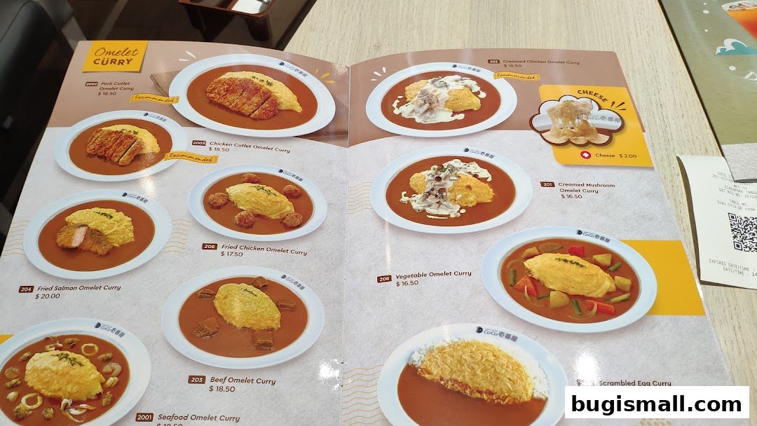 CoCo Ichibanya: Delicious Omelet Curry Creations!