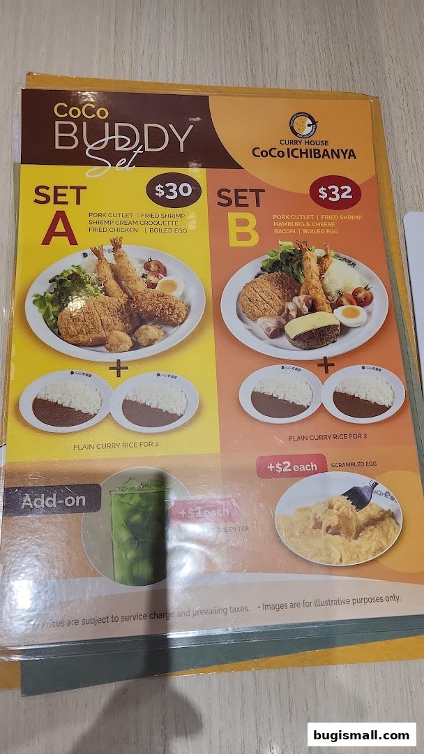 CoCo Ichibanya Buddy Sets: Delicious Japanese Curry Deals!