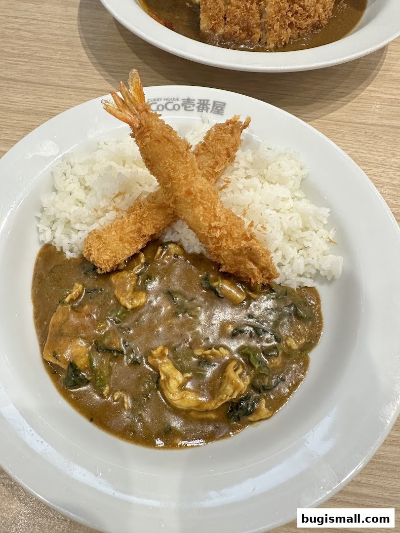 CoCo Ichibanya: Delicious Japanese Curry & Fried Shrimp!