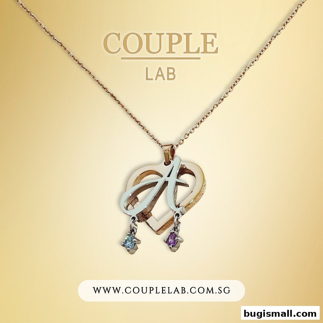 Couple Lab: Personalized Heart Necklace