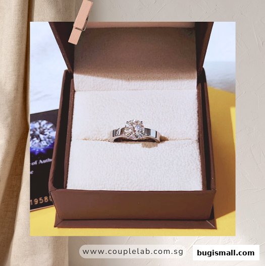 Exquisite Diamond Ring from Couple Lab