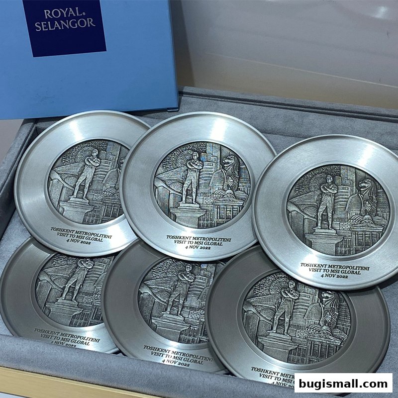 Royal Selangor Pewter Coasters: Collectible Souvenirs