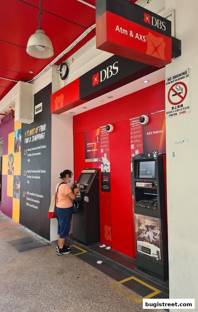 DBS ATM - New Bugis Street
