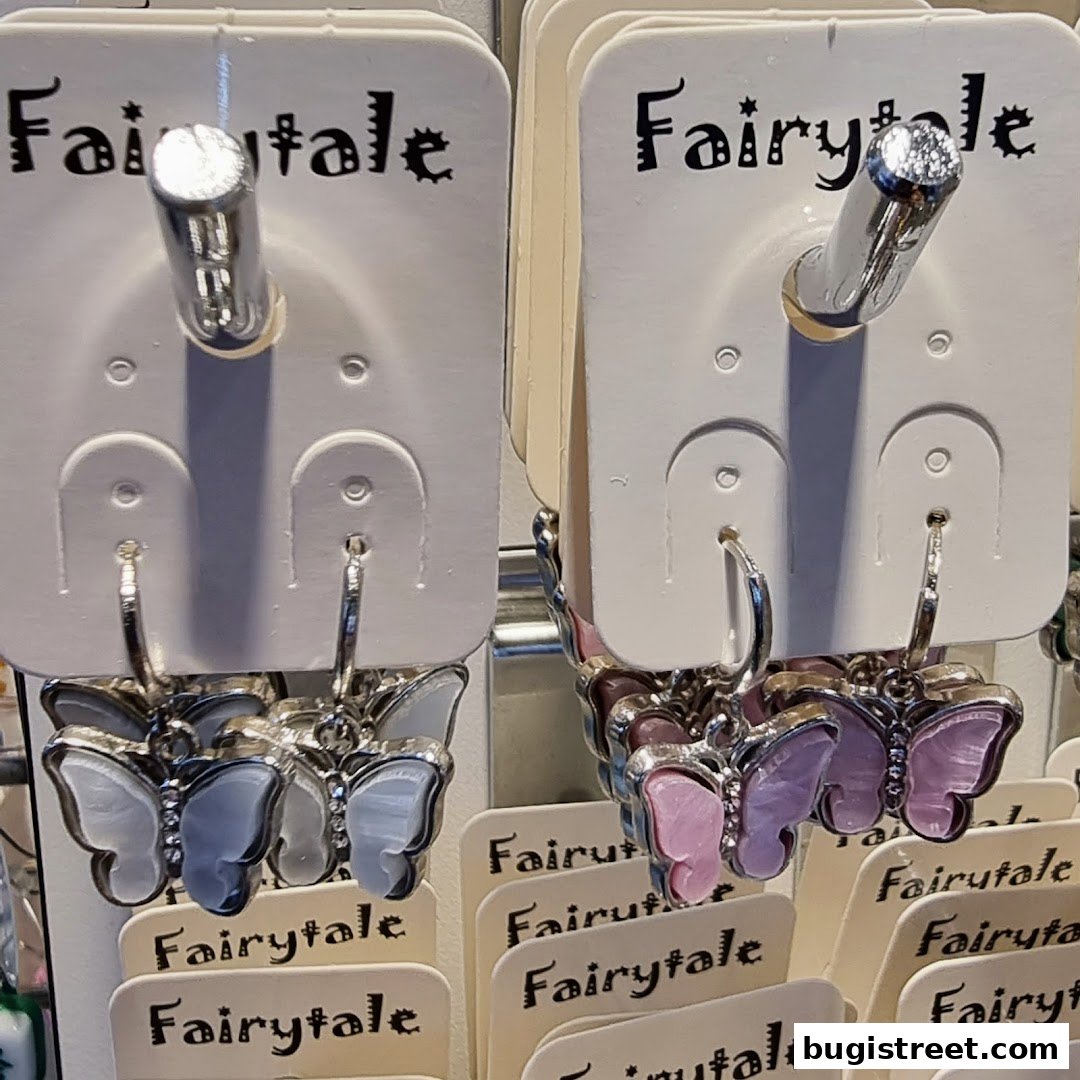 Enchanting Butterfly Earrings from Fairytale