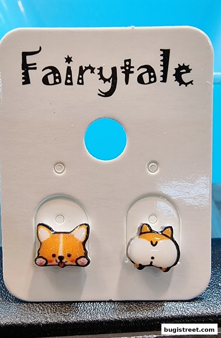 Adorable Corgi Earrings from Fairytale!