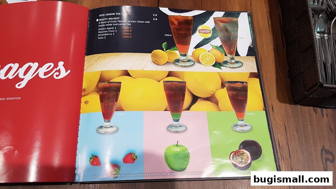 Refreshing Iced Lemon Teas at Geláre Bugis!