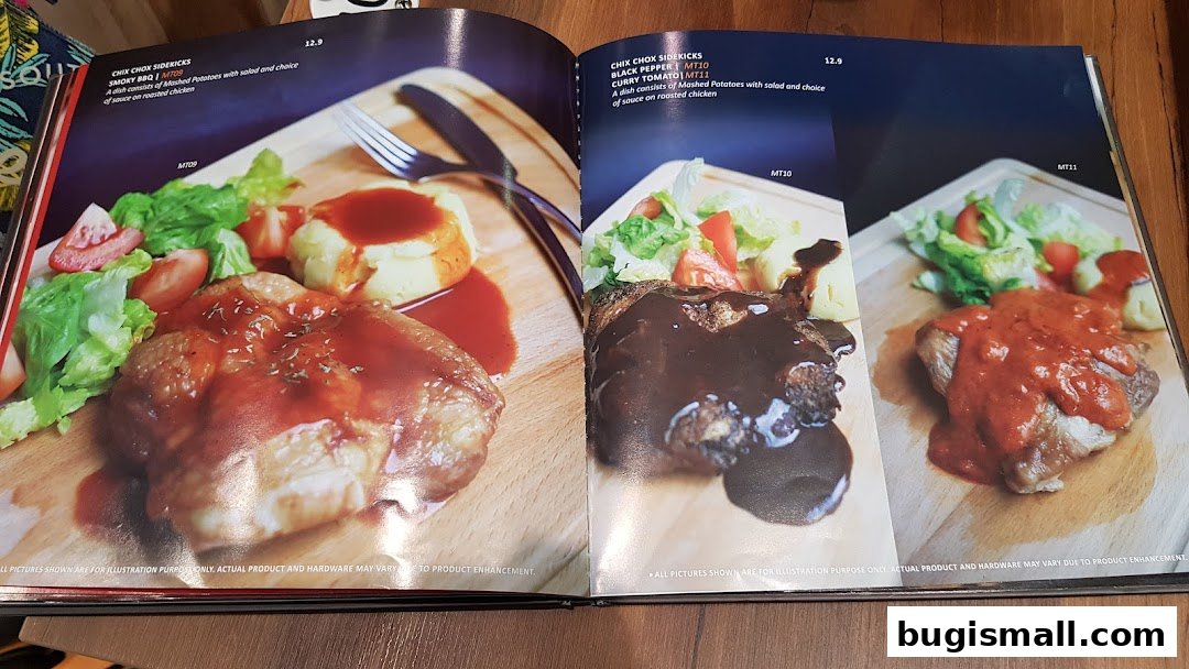 Delicious Chicken Sidekicks Menu at Geláre Bugis