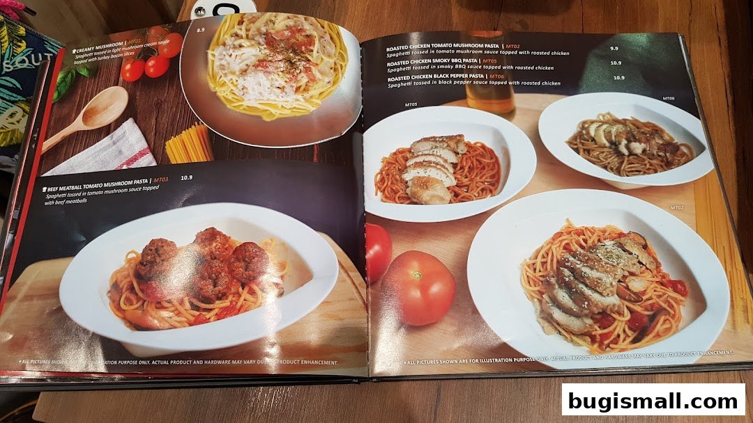 Delicious Pasta Creations at Geláre Bugis