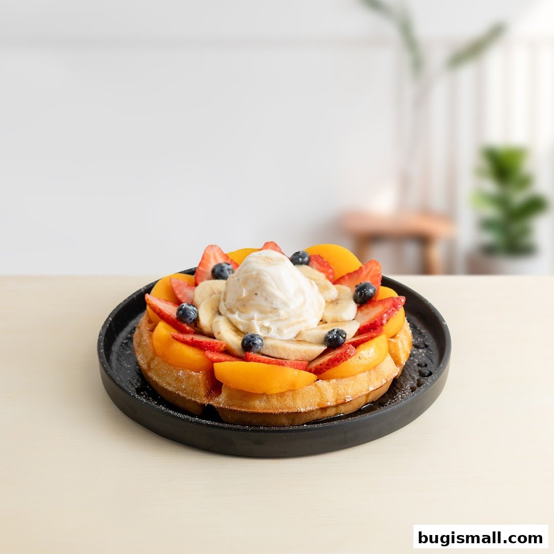 Indulge in Fruity Waffle Delights at Geláre!