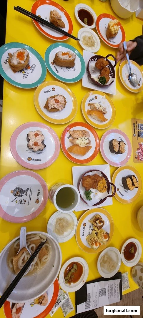 Genki Sushi: Delicious Conveyor Belt Sushi Experience!
