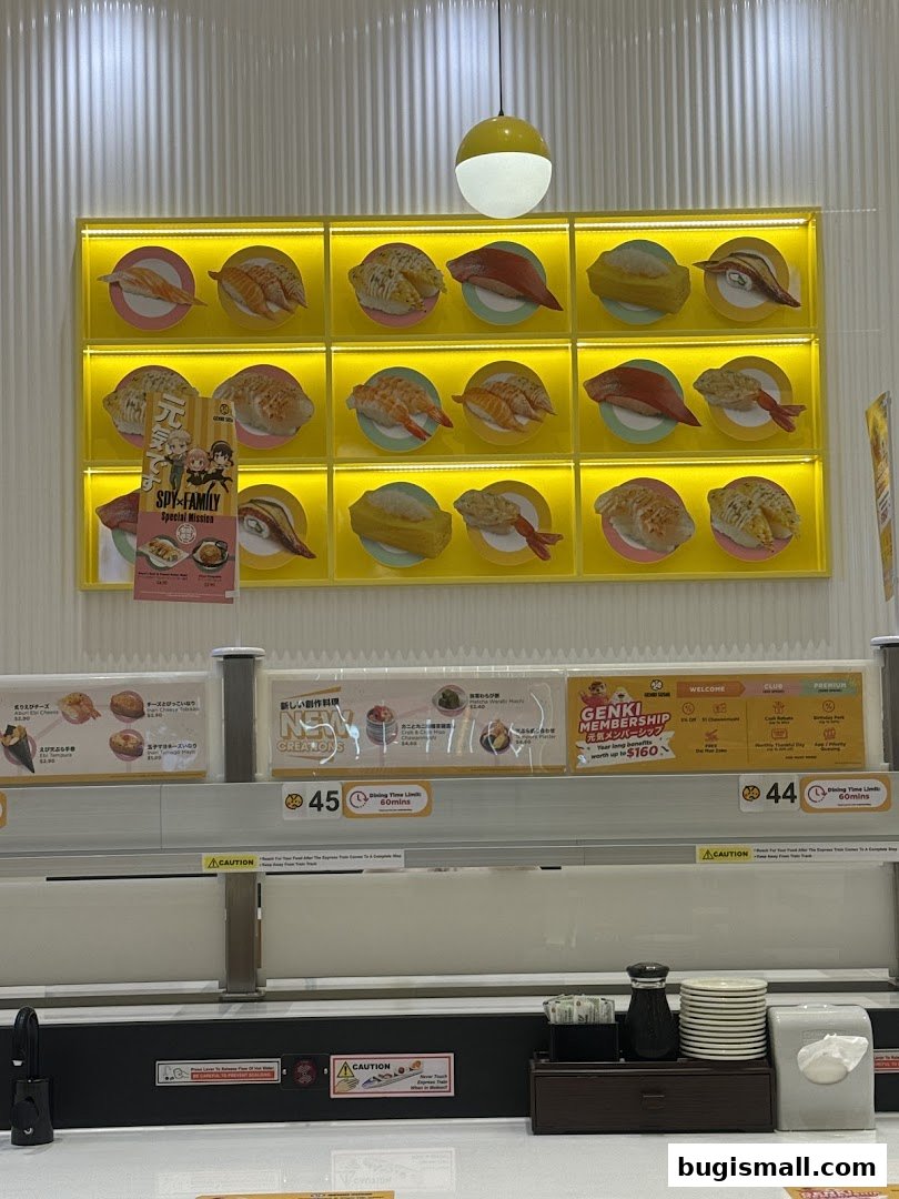 Genki Sushi: Delicious Conveyor Belt Sushi!
