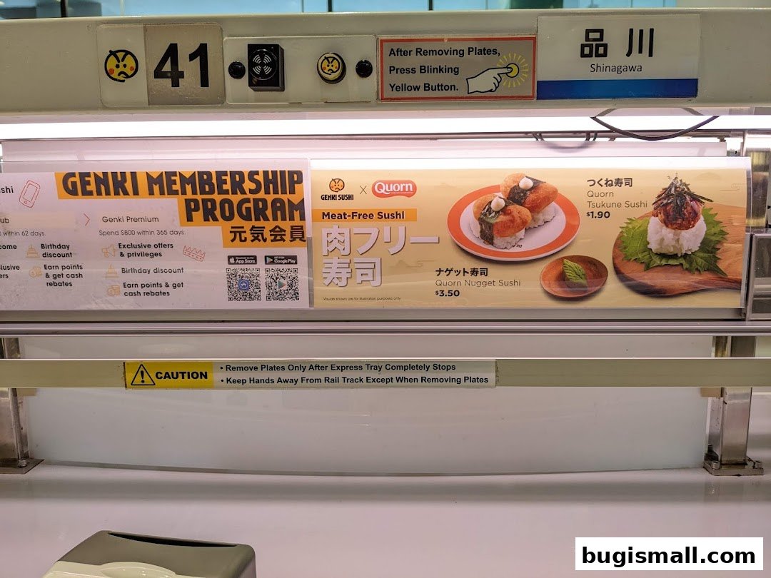 Genki Sushi: Membership & Meat-Free Delights!