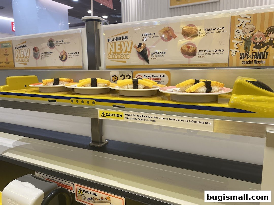 Genki Sushi: Delicious Conveyor Belt Sushi & SPY x FAMILY Fun!