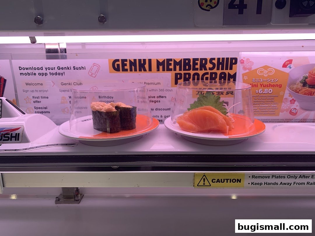 Genki Sushi: Delicious Conveyor Belt Sushi!