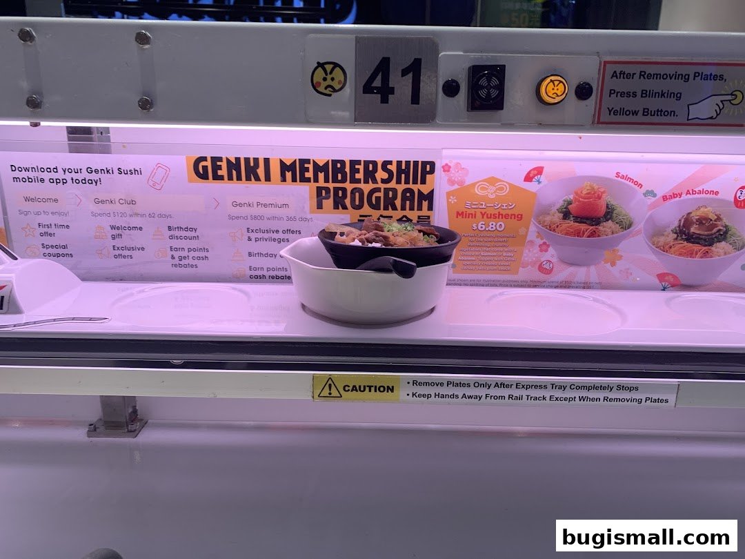Genki Sushi: Membership & Delicious Yusheng!