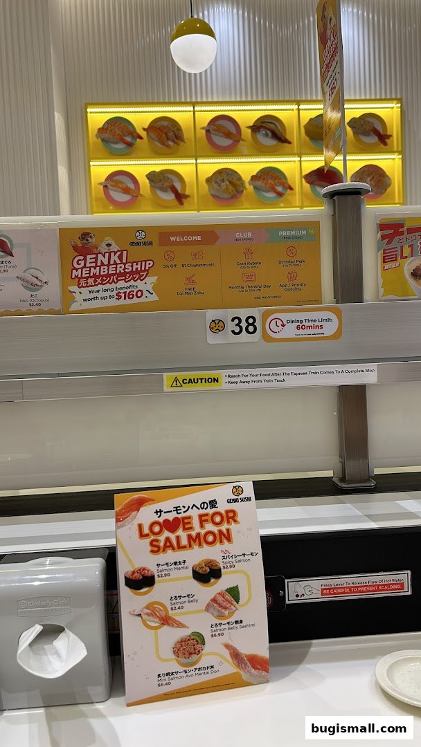 Genki Sushi: Delicious Salmon Specials & Membership Perks!