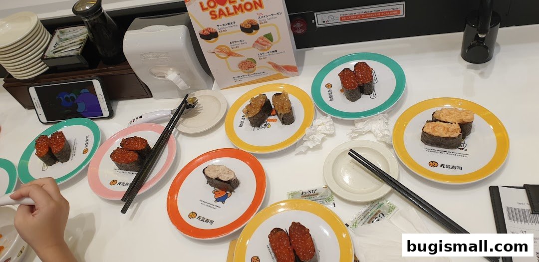 Delicious Sushi Delights at Genki Sushi!