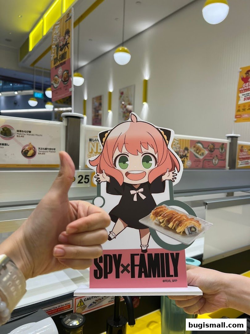 Genki Sushi: Spy x Family Fun & Delicious Sushi!
