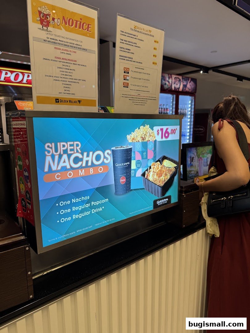 Golden Village: Super Nachos Combo Deal!
