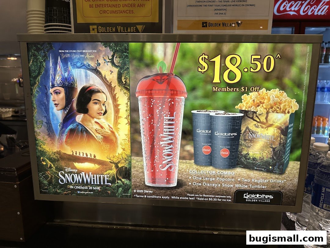 Experience Snow White with Golden Village's Collector Combo!