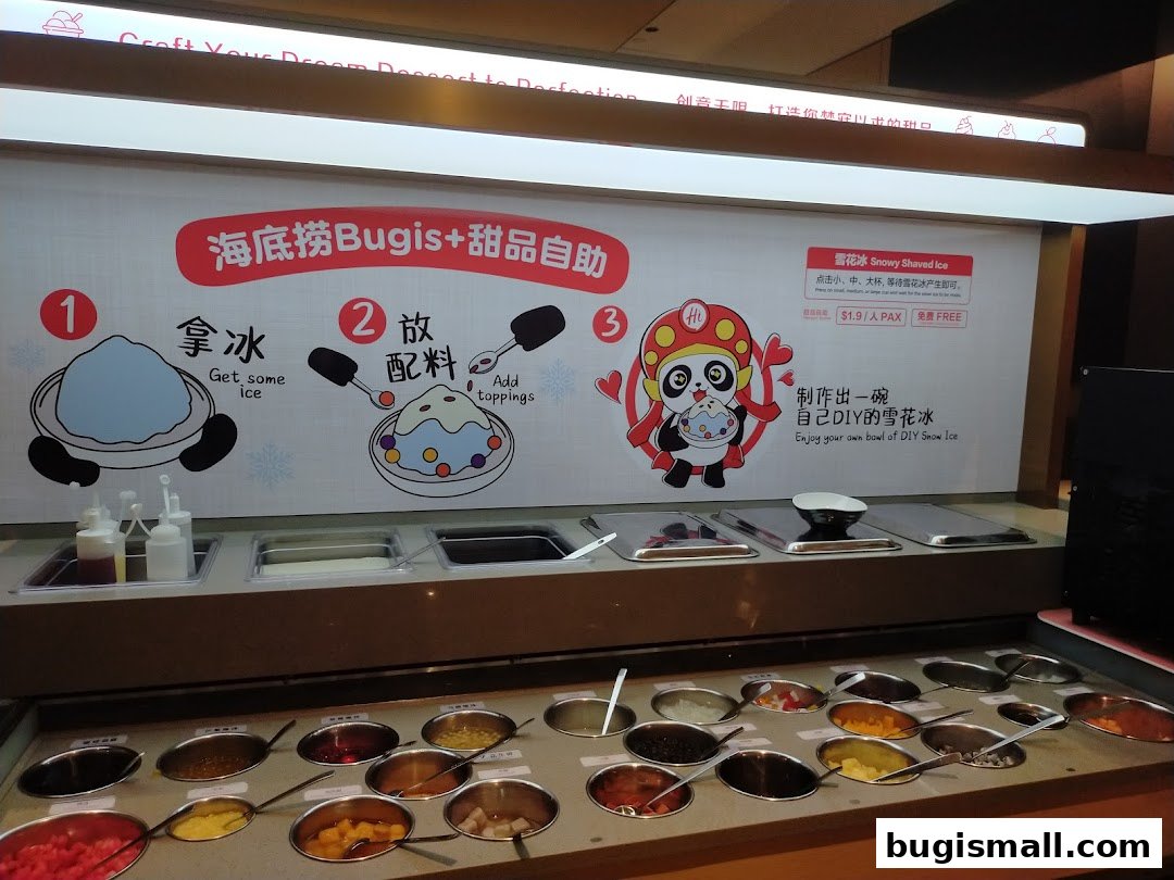 DIY Snow Ice Fun at Haidilao!