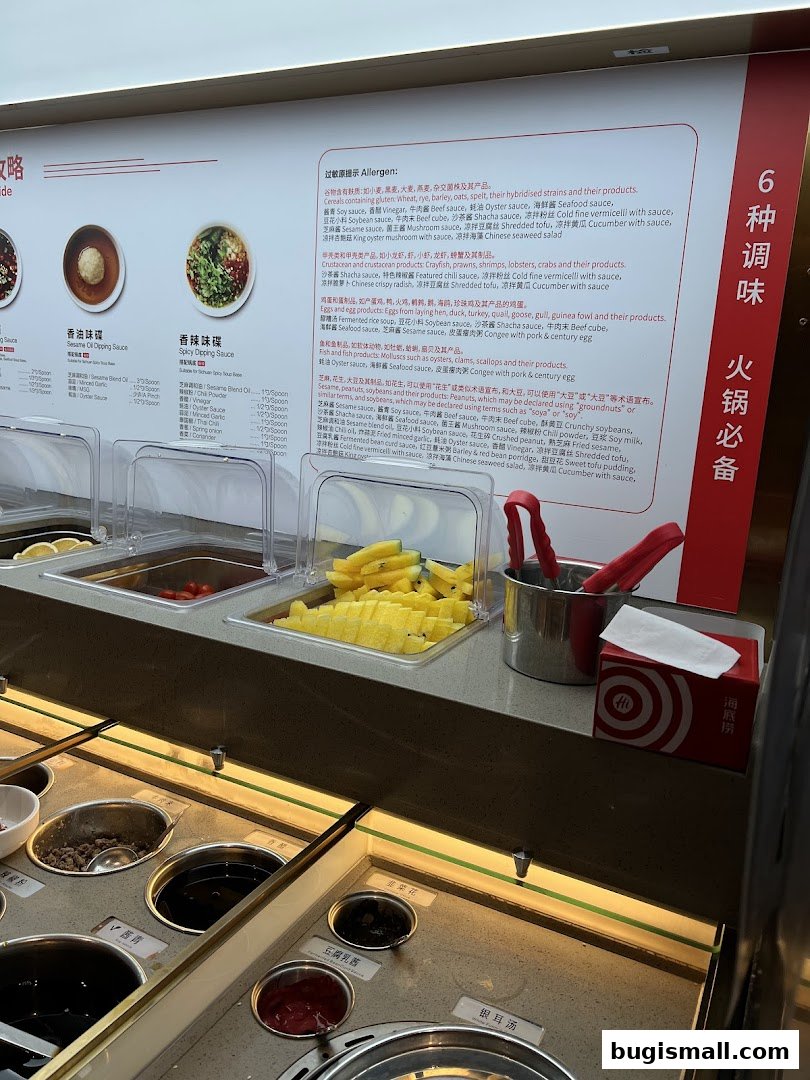 Haidilao Hot Pot: Customize Your Perfect Dipping Sauce!