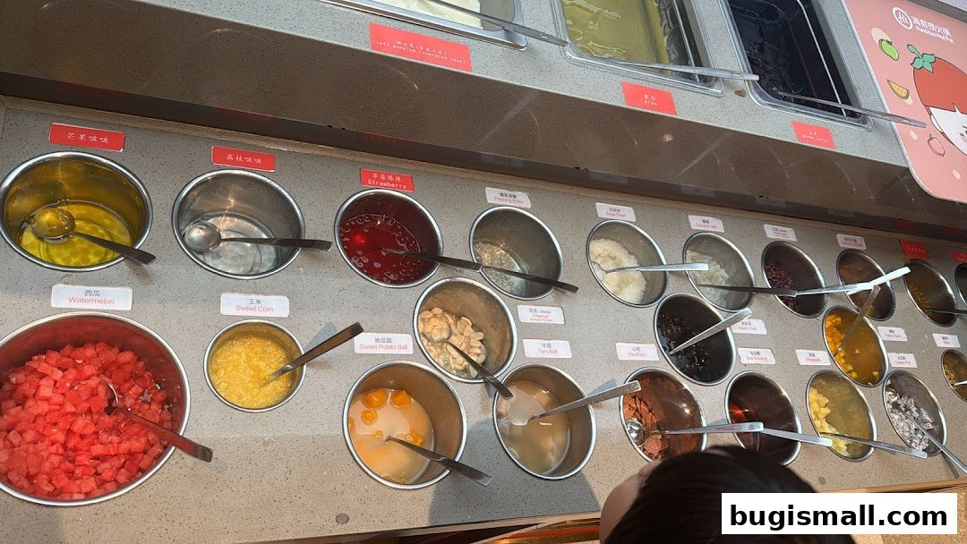 Haidilao Hot Pot: Fresh Toppings Galore!