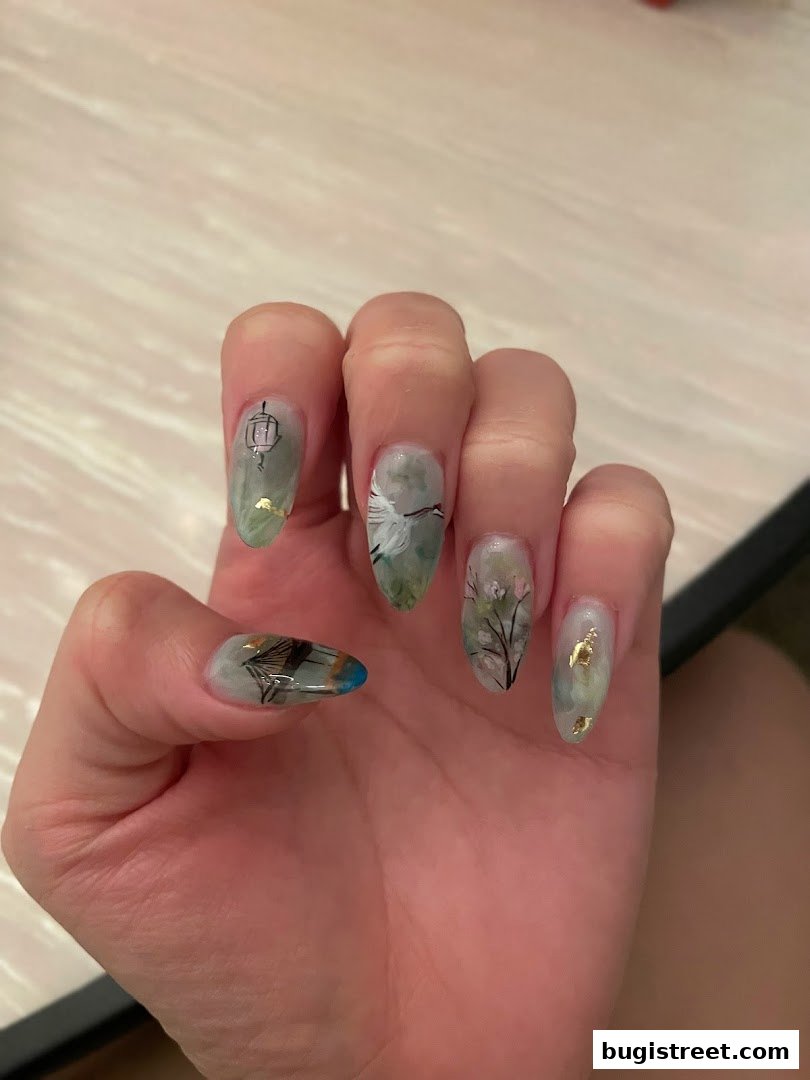 Artistic Nail Designs at Hanah Nails