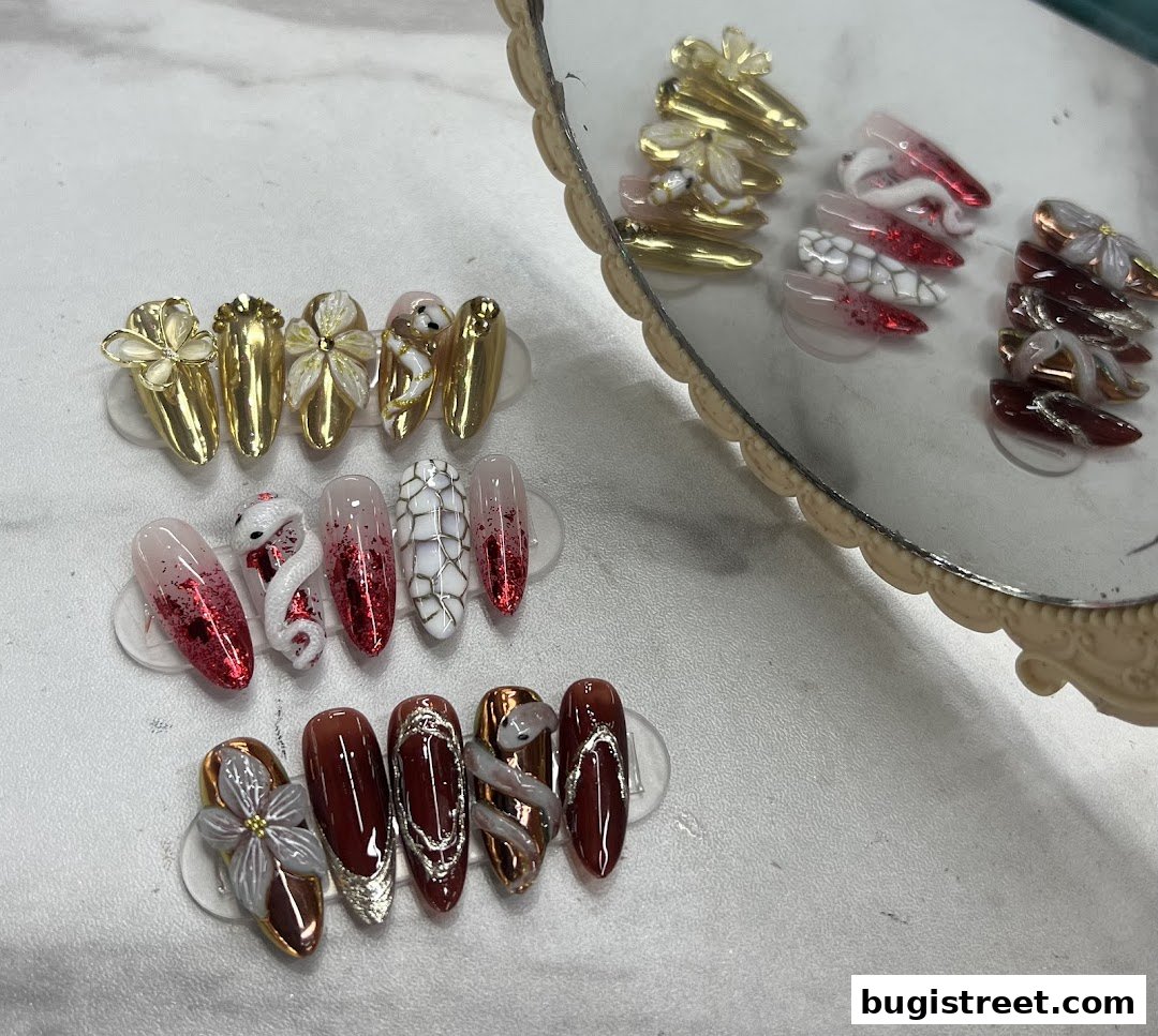 Exquisite Nail Art Designs by Jasmine Artistry Nails