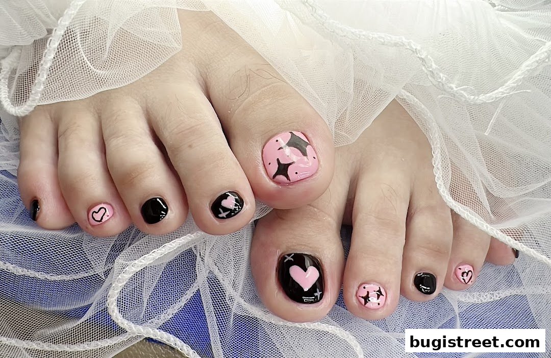 Jasmine Artistry Nails: Adorable Toe Nail Designs