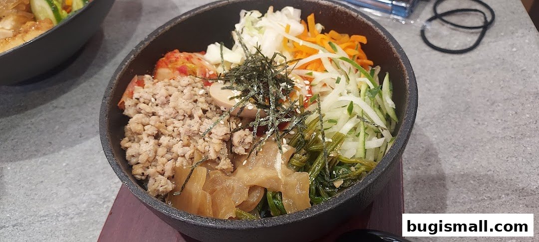 Authentic Korean Bibimbap at JINJJA Chicken!
