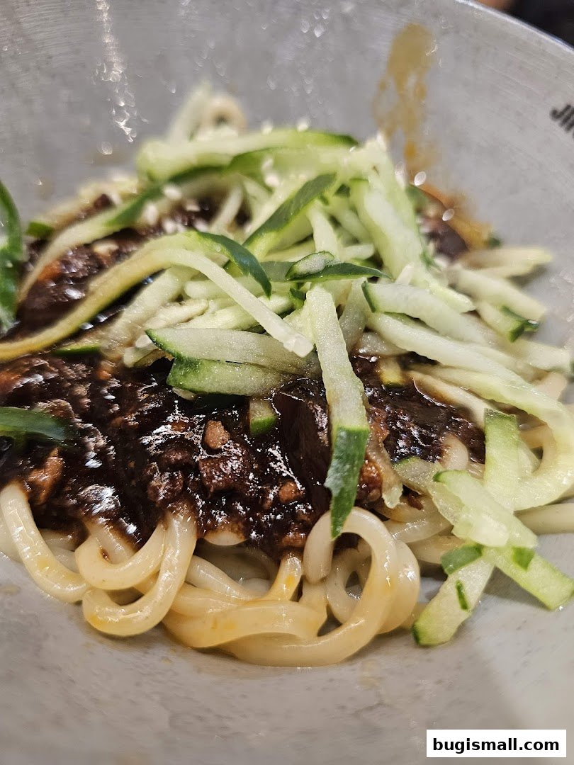Savor JINJJA Chicken's Delicious Noodles!