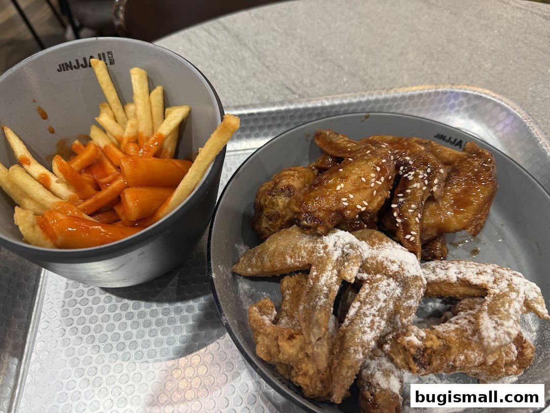 JINJJA Chicken: Delicious Korean Fried Chicken Feast!