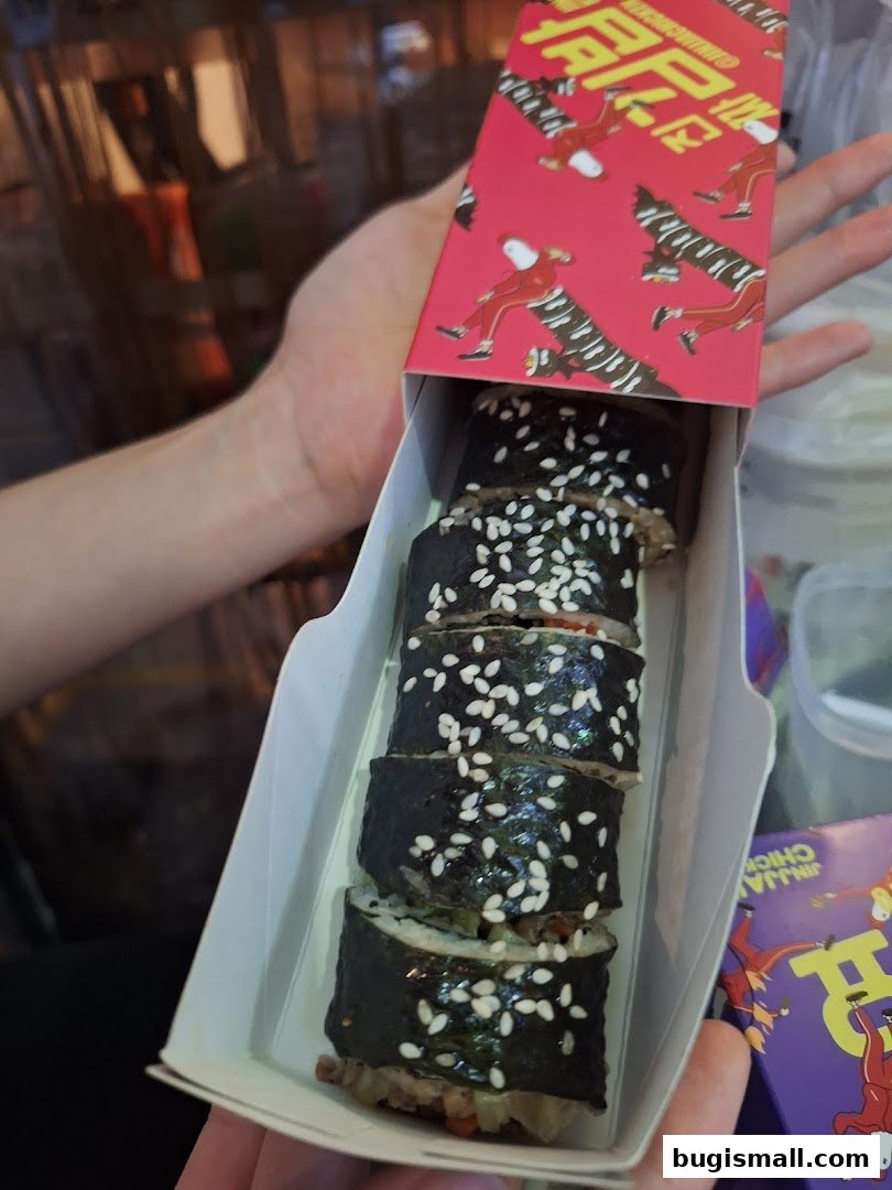 Delicious Kimbap from JINJJA Chicken!