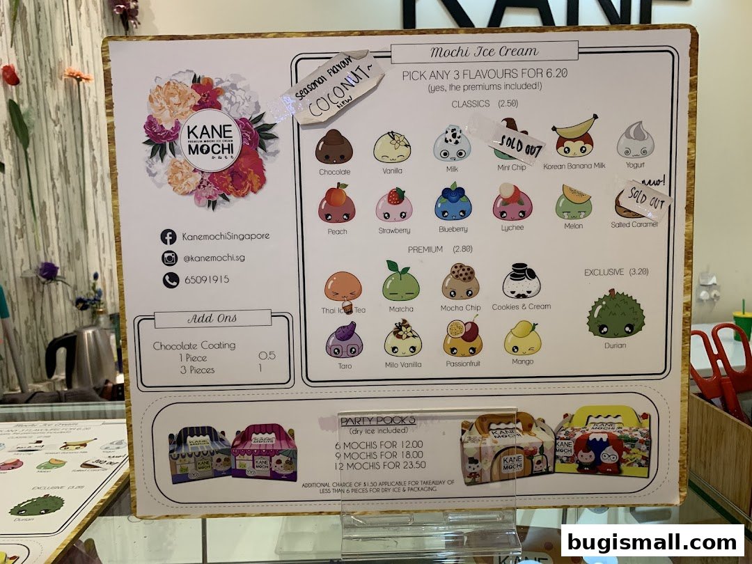 Delicious Mochi Ice Cream Flavors at Kane Mochi!