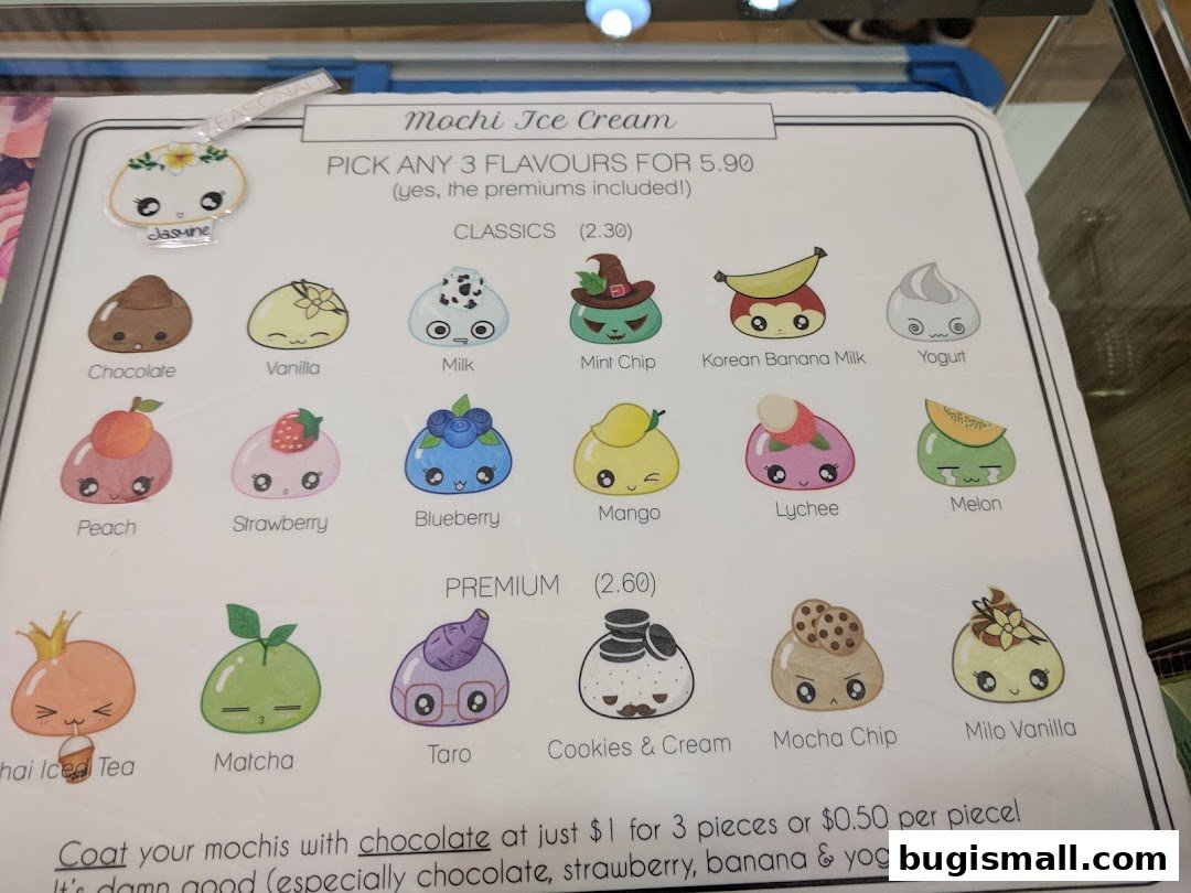 Delicious Mochi Ice Cream Flavors at KANE MOCHI!