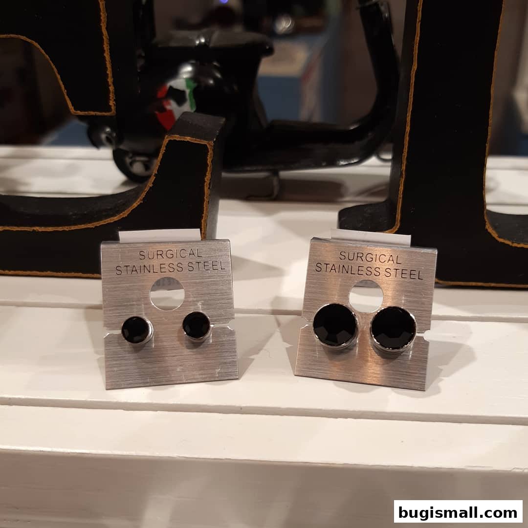 Chic Surgical Steel Earrings for a Stylish Look