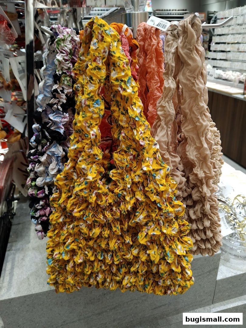 Vibrant Scrunchies & Hair Accessories at KIMOJ