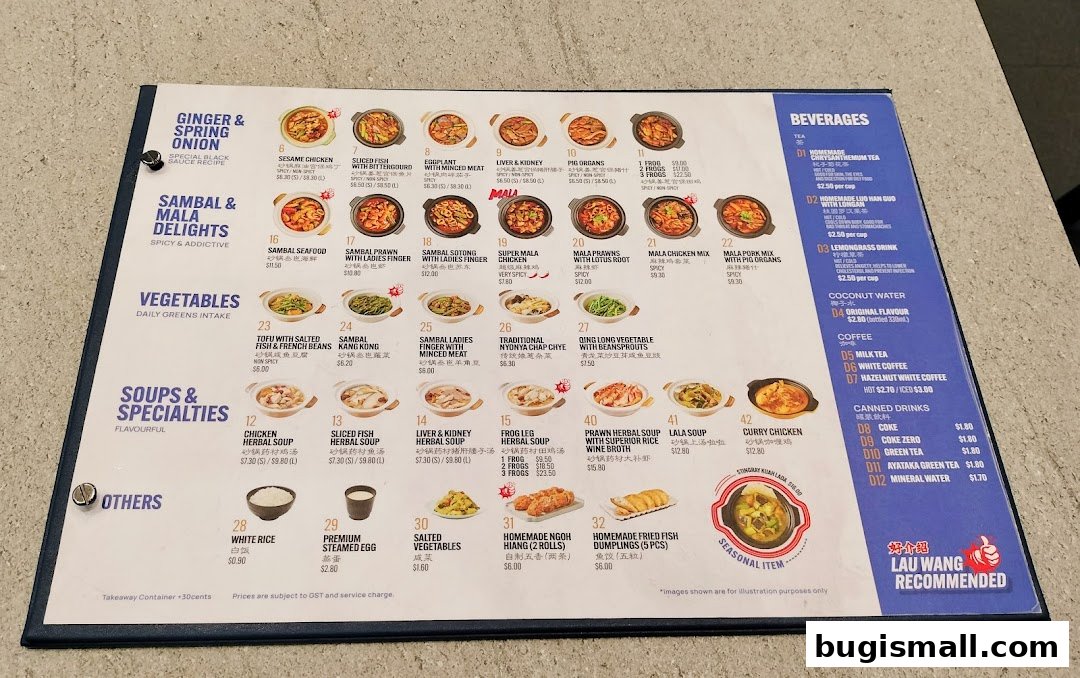 Lau Wang Claypot Delights: Authentic Claypot Dishes & Beverages