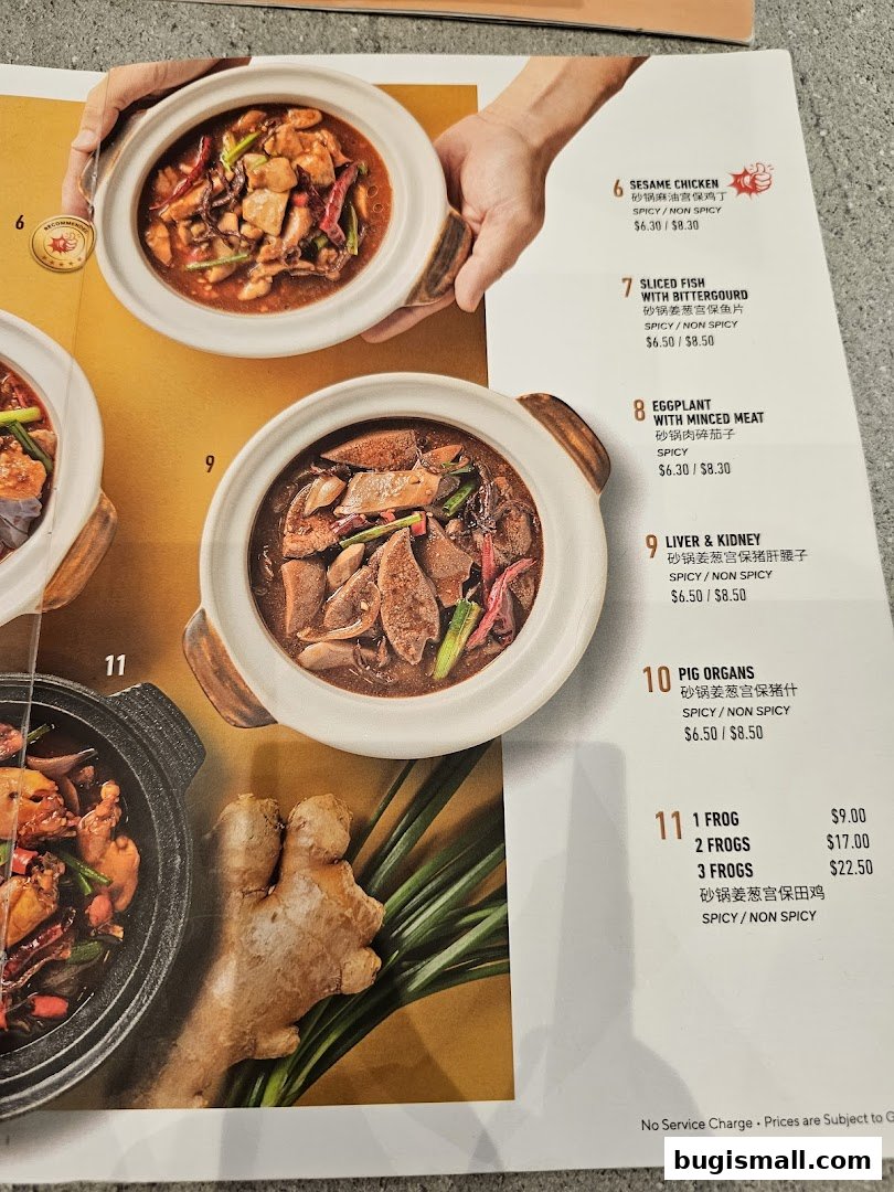 Savor Authentic Claypot Delights: Lau Wang Menu