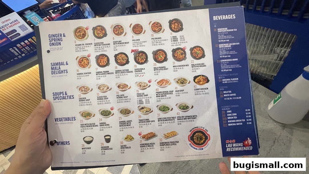 Explore Lau Wang Claypot Delights Menu