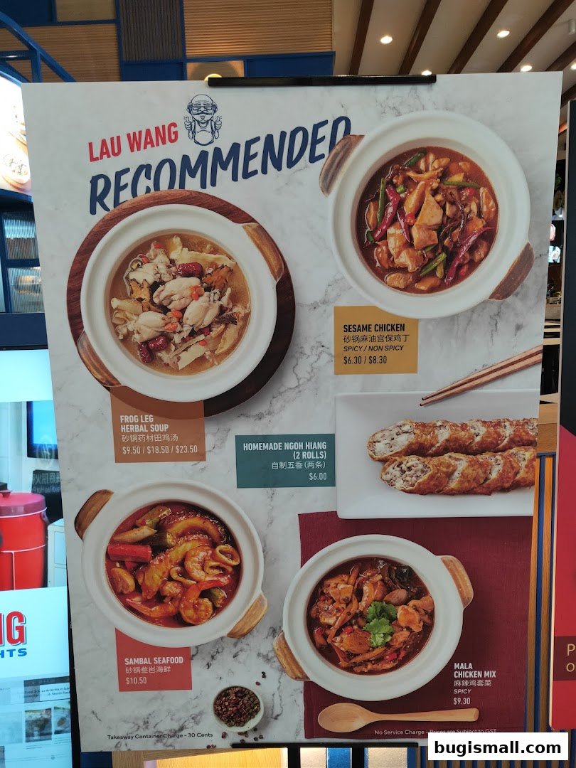 Lau Wang Claypot Delights: Must-Try Recommended Dishes