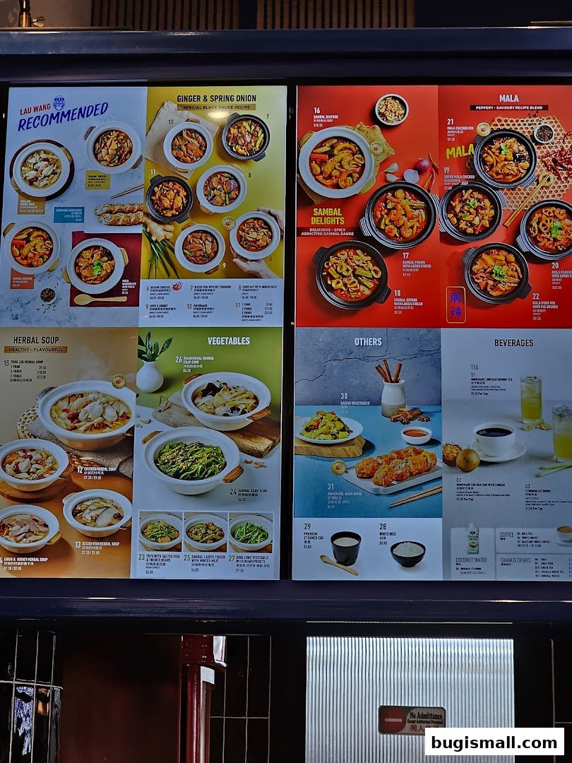 Savor Authentic Claypot Delights at Lau Wang!