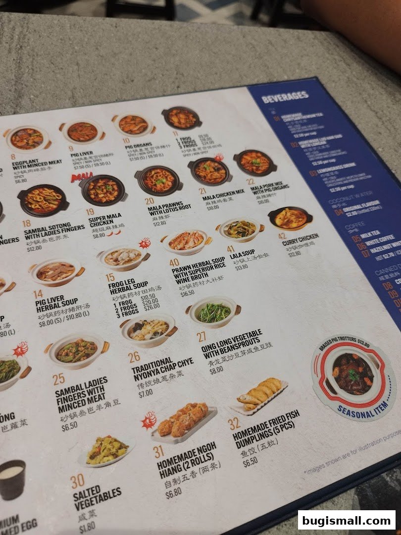 Savor Authentic Claypot Delights: Lau Wang Menu