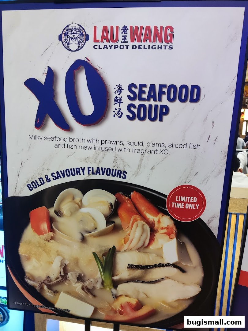 Savour Lau Wang's Limited Time XO Seafood Soup!
